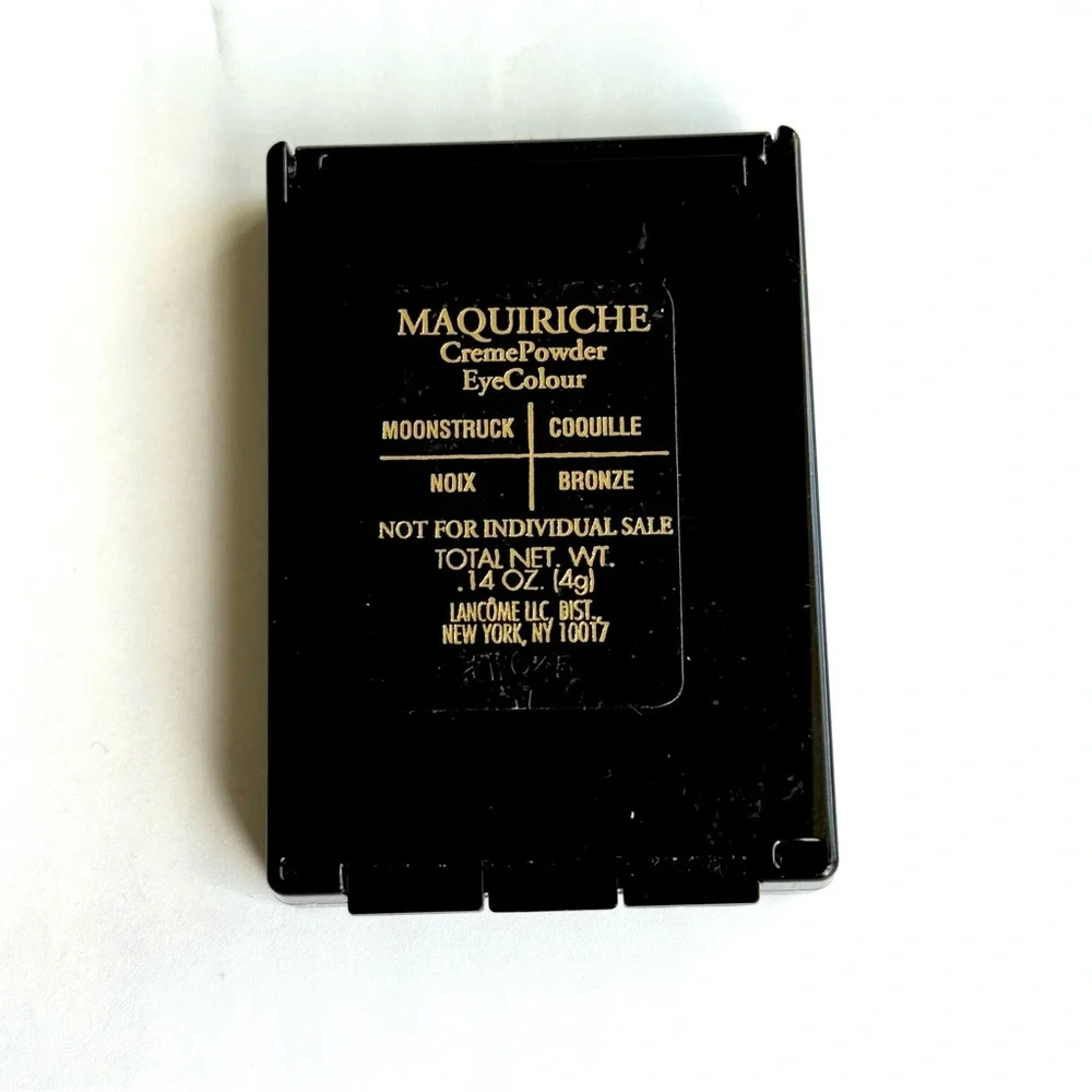 Lancôme Moonstruck/COQUILLE/Noix/BRONZE Maquiriche Eyeshadow Palette NEW Vintage